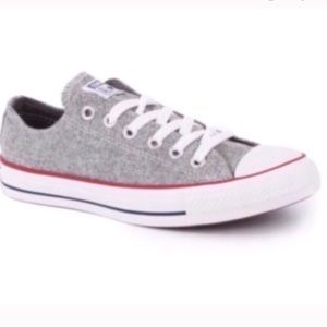 Converse ALL STAR Gray and White Lace Up Shoes